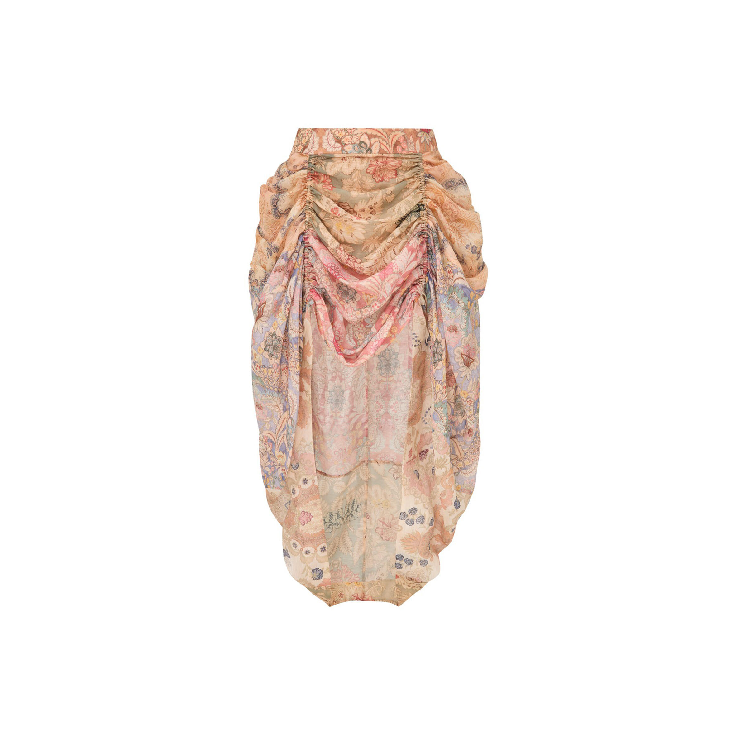ZIMMERMANN REBELLION DRAPED MIDI SKIRT 7140SC261